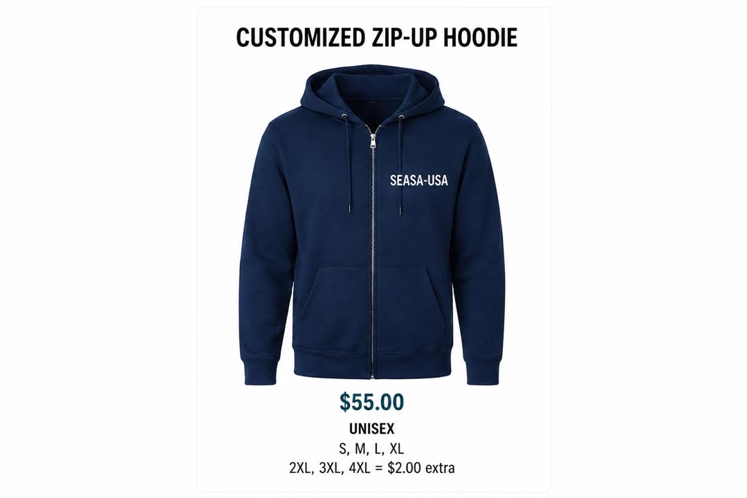 Customized Zip-up Hoodie